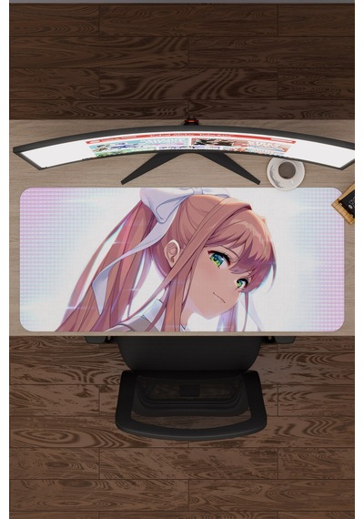 Ddlc Kaymaz Dikişli Kauçuk Oyuncu Mousepad V3 - 90x40 Xxl Gaming Mouse Pad Fare Altlığı