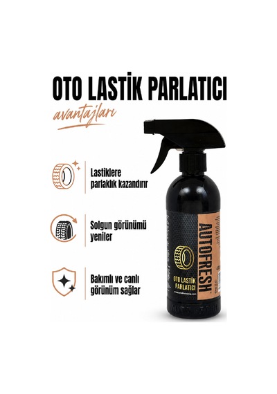 Oto Lastik Ve Tampon Parlatıcı Ve Lastik Koruyucu Sprey Sünger  410 Ml