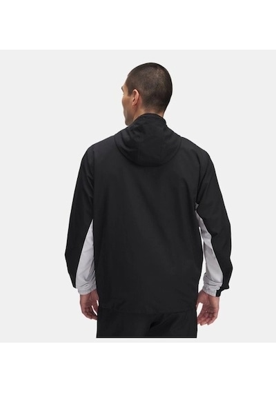 Under Armour Rival Woven Rüzgarlık Erkek Ceket 1390149-001 Siyah