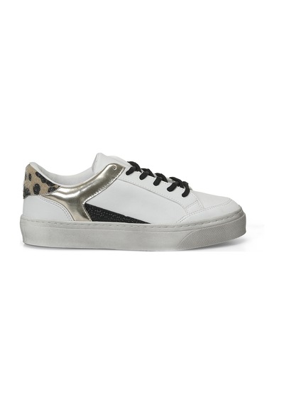 Butigo 26k-136 Beyaz Kadın Sneaker 000000000102709497 Beyaz-altın