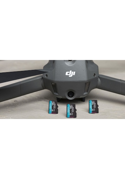 Kingston Sdcg4/64gb 64gb Microsdxc Canvas Go Plus Gen4 200mb/s A2 U3 V30 Card + Drone