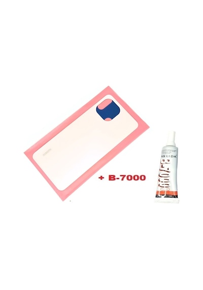 Mi 11 Lite Arka Batarya Pil Kapağı B7000 15 Ml Y Pembe