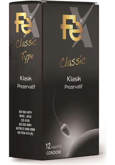 Fe Klasik Prezervatif 12'li