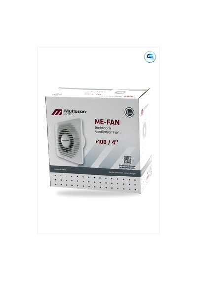 Banyo Tuvalet Havalandırma Aspiratörü 4 İnç 12w M³/h Sessiz Duvar