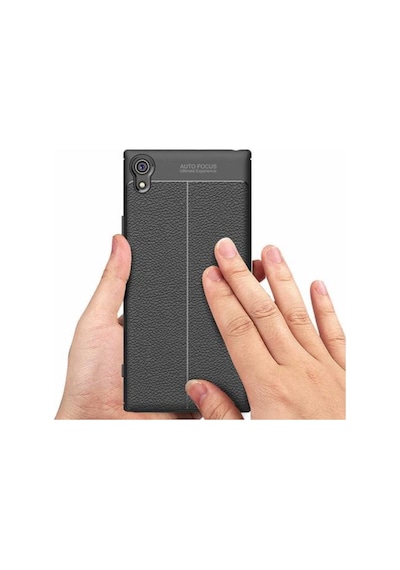 Sony Xa1 Ultra G3221 Deri Görünümlü Lux Niss Silikon Kilif 457123075