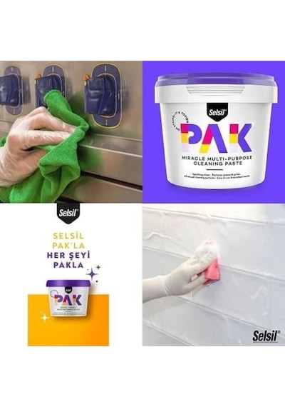 Selsil Pak Genel Amaçlı Mucize Temizleyici 500gr