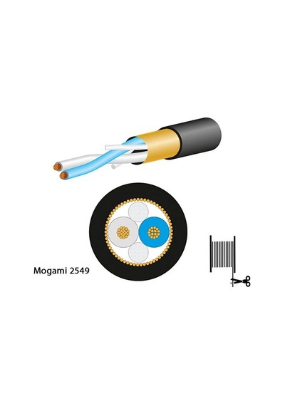 2549-00 Microphone Cable, Neglex Black 50mt