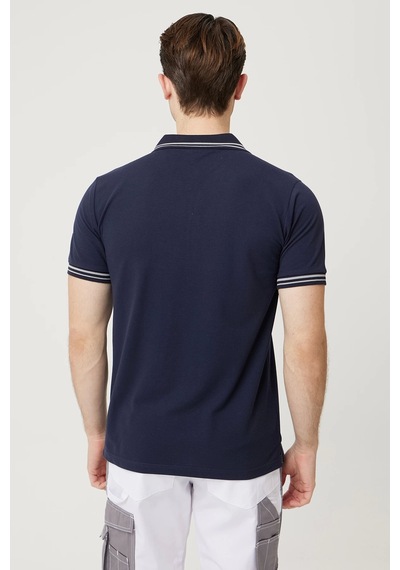 Asperula Polo Yaka T-shirt - Fermuarlı, Nefes Alabilir, Rahat Tasarım Lacivert