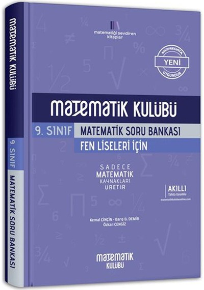 Matematik Kulübü Yayınları 9. Sınıf Matematik Soru Bankası Fen Li