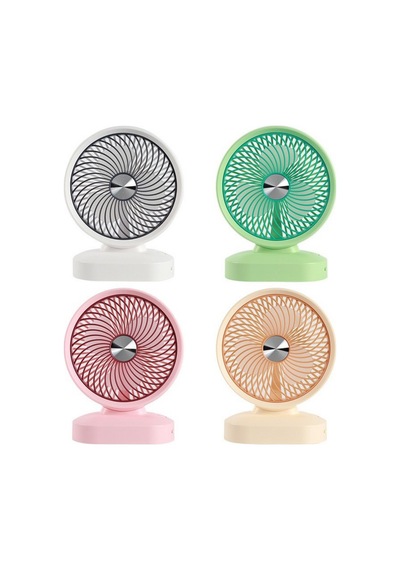 Dd5007 Masaüstü Şarjlı Fan 3 Kademeli Taşınabilir Vantilatör Hafif Taşınabilir Serinletici Mini Klima Fan