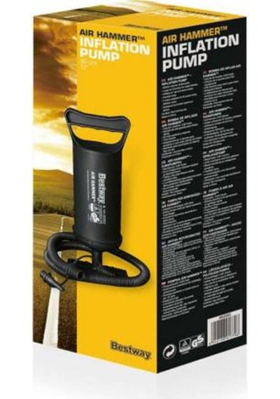 Bestway 62002 Çift Fonksiyonlu Şişme Yatak-Havuz Pompası 30 Cm Çok Renkli