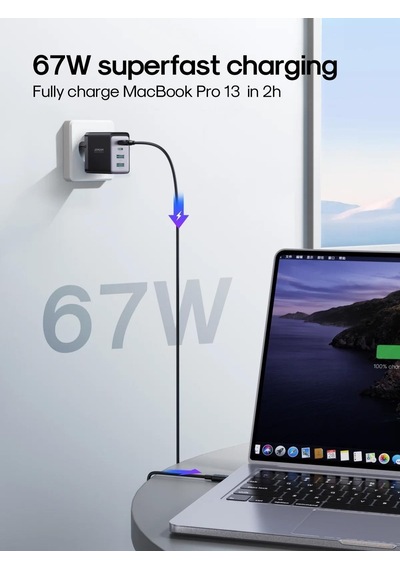 Joyroom 67 W Pd Usb Çoklu Şarj Kablosu