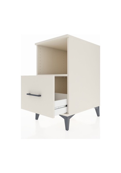 Kronos Komodin Tek Raflı Tek Çekmeceli 44x59x80 Aytaşı-aytaşı Aytaşı