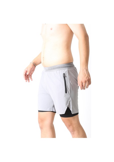 Nature The Brand 3 Lü Paket Unisex Gym Ve Fitness Astarlı Taytlı Şort Gizli Cep Detaylı Karışık Renkler