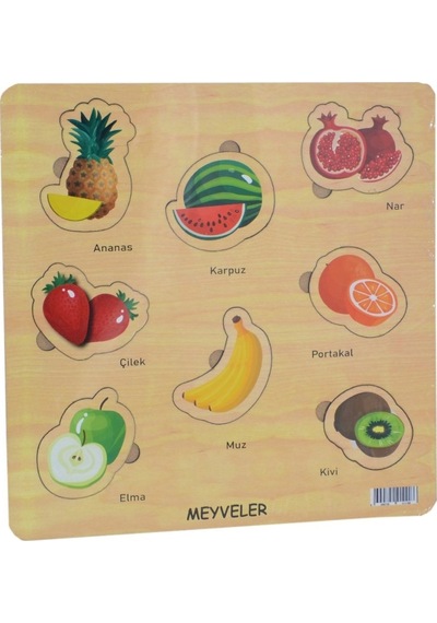 Mey İthalat Cc Oyuncak, Memo 32x32 Eğitici Şekiller - 6 Orti