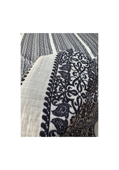 En 150 Cm Pamuklu Organik Dökümlü Keten Kumaş Elbise,kimono, Çocuk Giyim -503 Lacivert