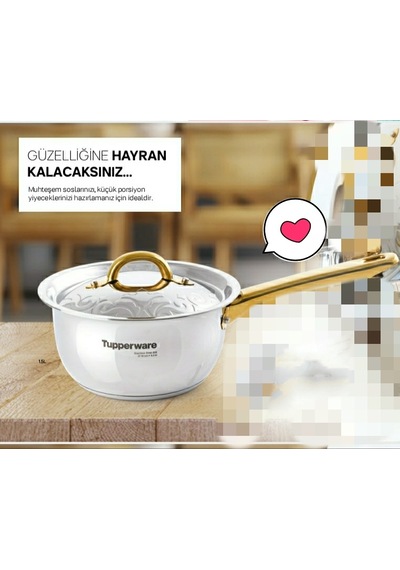 Tupperware Gold Sos Tenceresi 1.5 lt