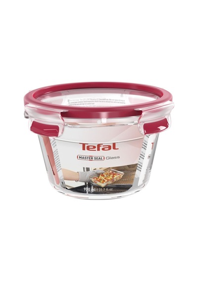 Tefal Masterseal Fresh Cam Saklama Kabı 0.9 L Yuvarlak