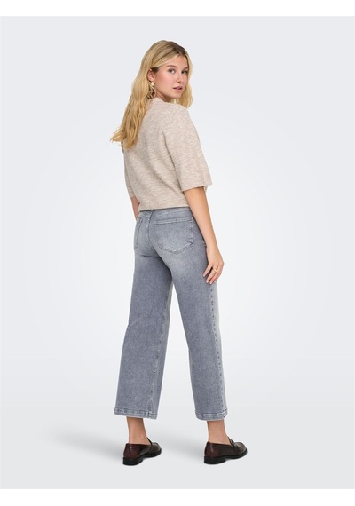 Only Onlmadıson Blush Hw Cp Wd Dnm Rea293noos Kadın Beyaz Denim Pantolon - 15365456