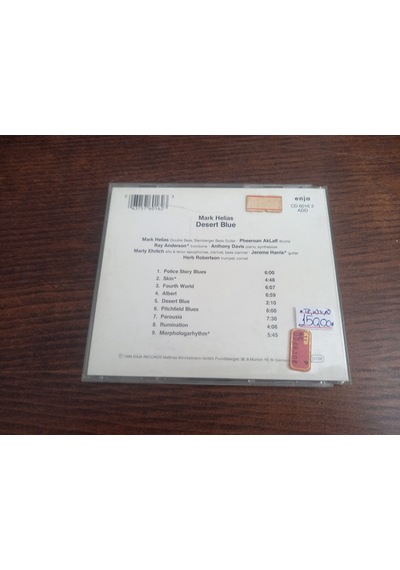 Mark Helıas Cd Desert Blue