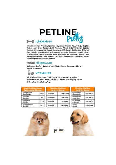 Petline Pretty Puppy Somonlu Yavru Kuru Köpek Maması Tüm Irklar İçin 2 x 3 KG