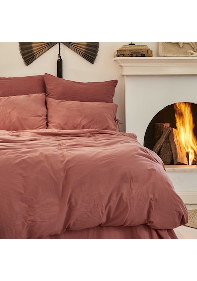 Karaca Home 4 Element Terracotta %100 Pamuk Tek Kişilik Nevresim