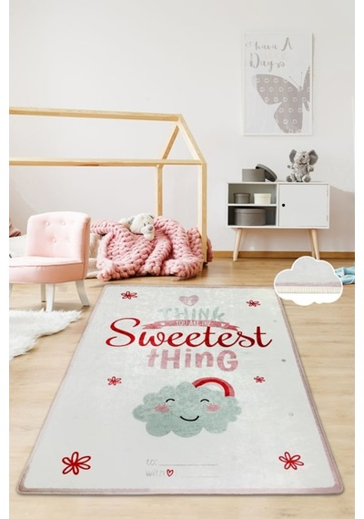 Sweetest 200X290 Cm Yıkanabilir Çocuk Ve Bebek Halısı