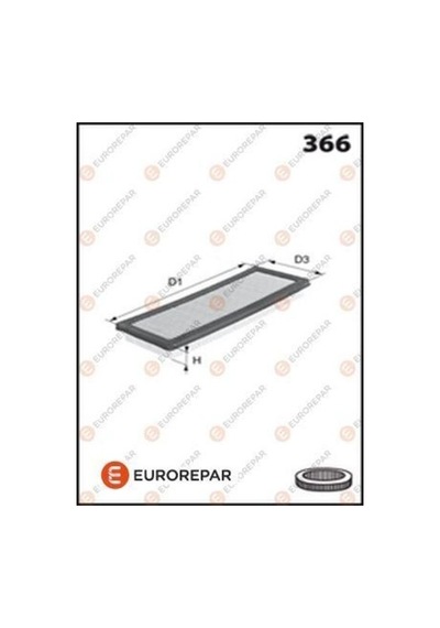 Eurorepar-psa 1611891680 Filtre Elemanı 13717534845