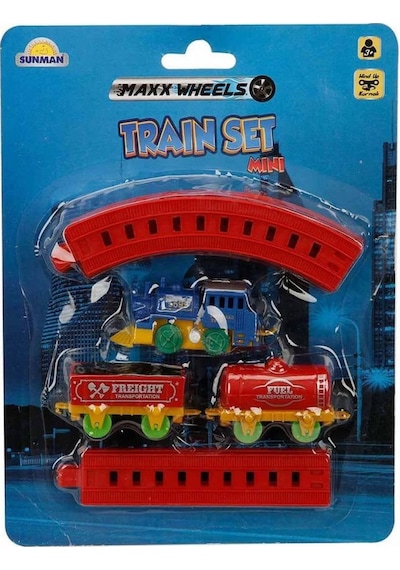 2559 Maxx Wheels Mini Tren Seti 11 Parça -Sunman