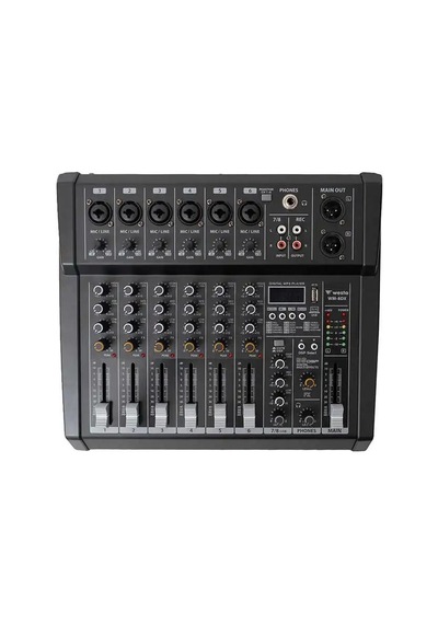 Westa Wm-8dx 8 Kanal Mikser Anfi - P.source:100-240v Ac - Outpower:2 250w 4ω