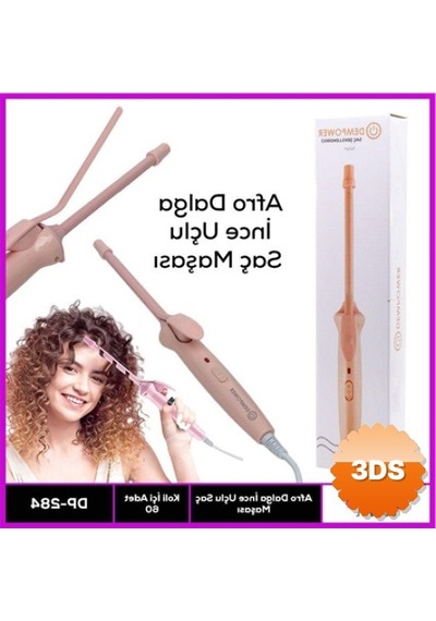 Afro Dalga İnce Uçlu Saç Maşası Seramik Isıtıcılı