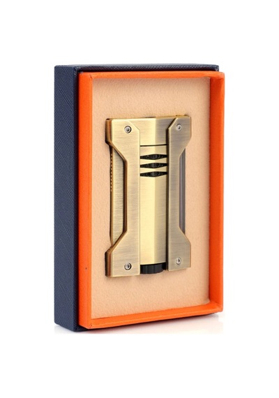 Conquistador Tek Torch Pürmüz Bronz Siyah Defi Extrem Dizayn Metal Puro Çakmağı Cnq-020
