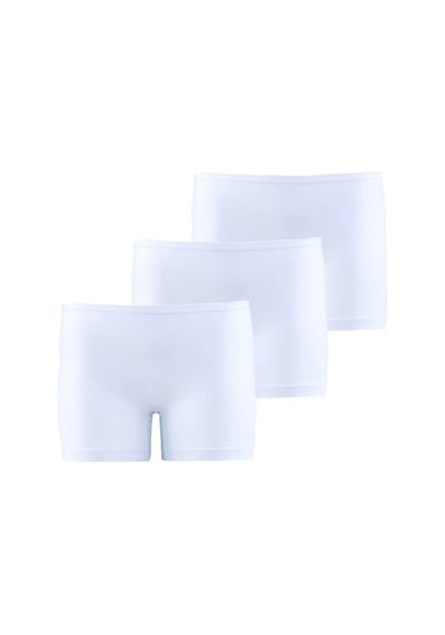 Blackspade 1571 Bayan Essential 3 Lü Beyaz Boxer