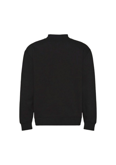 Calvin Klein Lv04le250g Ls 350 Fleece Retro Graphic Erkek Sweatshirt Siyah