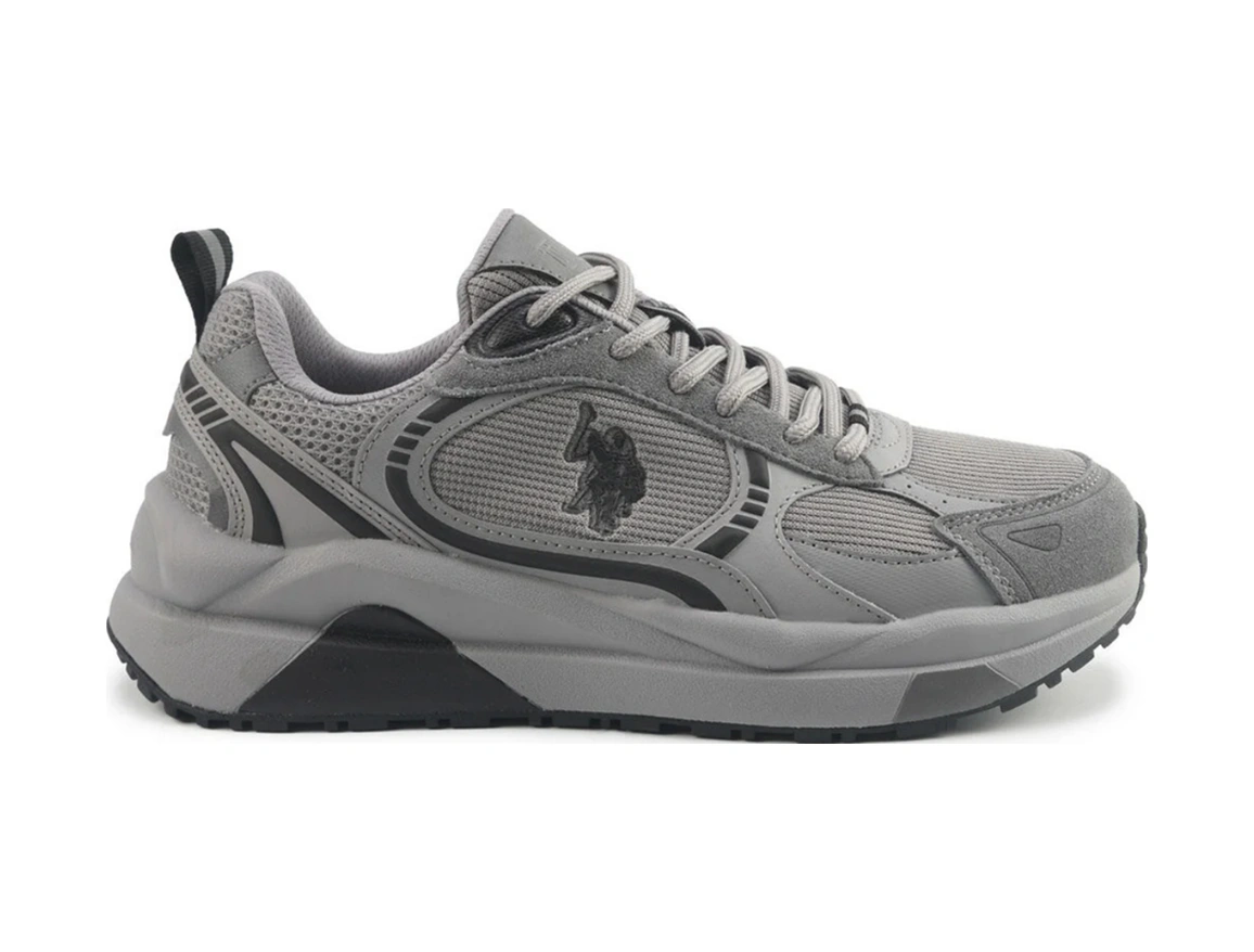 U.s. Polo Assn. Chaby 5pr Erkek Gri 40-45 Sneaker Ayakkabı Gri