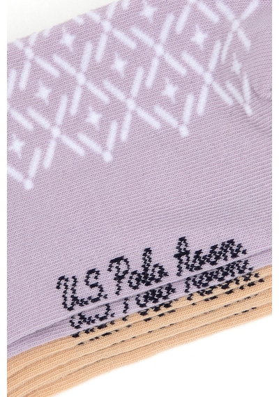 U.S. Polo Assn. Kadın 3'lü Patik Çorap 50317977-VR245