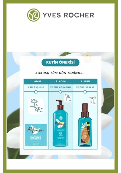 Monoi Katı Duş Jeli Nemlendirici Vegan Sls Sles İçermez 100 Gr Egzotik Koku Diğer