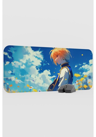 Hunter Hunter Anime V4 - 70x30 Xl Gaming Kauçuk Kaymaz Taban Mouse Pad Fare Altlığı