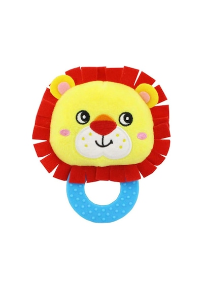 Sozzy Toys Çıngıraklı Dişlik Aslanım Çok Renkli