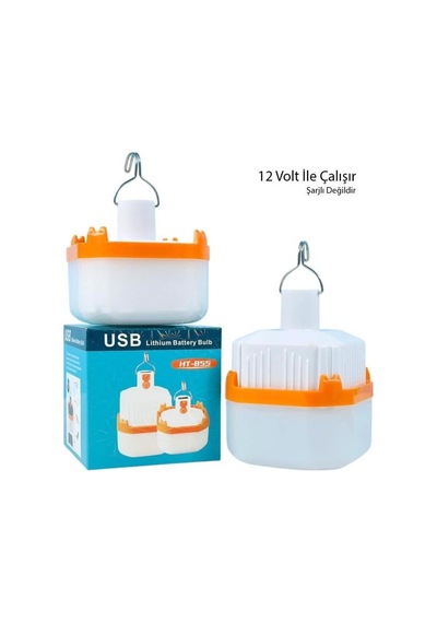 Powermaster Ht-b11 12 Volt Beyaz Led Lamba Krokodil Maşalı Uçlu 21 Smd Ledli
