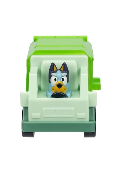 Moose Toys Bluey Figürlü Mini Araçlar - Bluey Çöp Kamyonunda