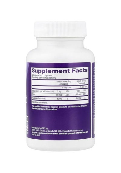 Advanced Orthomolecular Research Aor, R-lipoic Acid, 90 Capsules