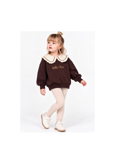 Kidsroom Yaka Detaylı Sweatshirt Çok Renkli Çok Renkli