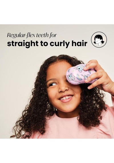 Small Original Childrens Unicorn Multi Çocuk Saç Fırçası-tarak