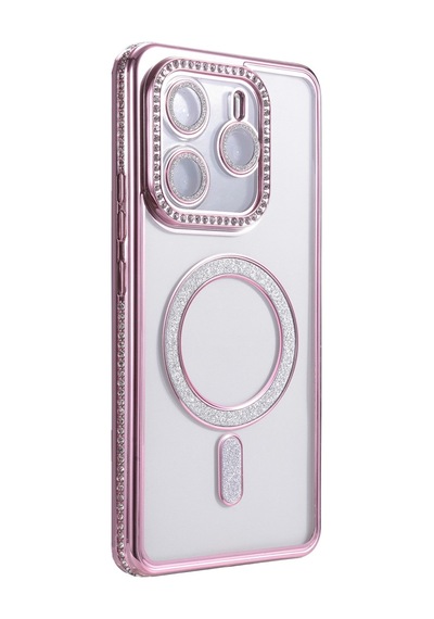 Xiaomi Redmi Note 14 4g Joke Simli Magneticsafe Kılıf - Pembe Renkli