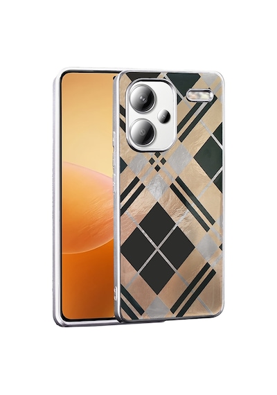 Xiaomi Redmi Note 13 Pro Plus 5g Kılıf Desenli Zore Mep Kapak Geometrik