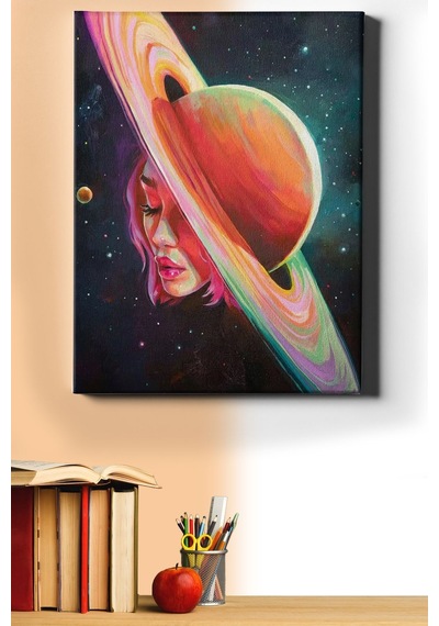 Webstyle Sayılarla Boyama Seti Kasnaklı Şapka Gezegen 60 X 75 Cm
