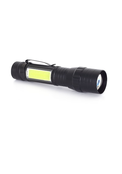 Wuben Wb-017 Ultra Güçlü Usb Şarjlı Kutulu El Feneri - Kamp Fener Siyah