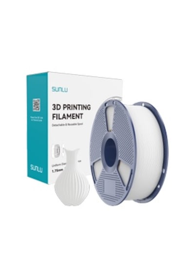Sunlu Pla Filament Beyaz 1.75mm 1kg