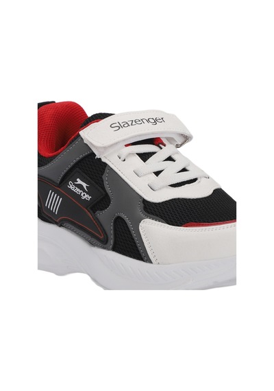 Slazenger KEMBA Çocuk Cırt Cırtlı Beyaz / Siyah Günlük Spor Ayakkabısı